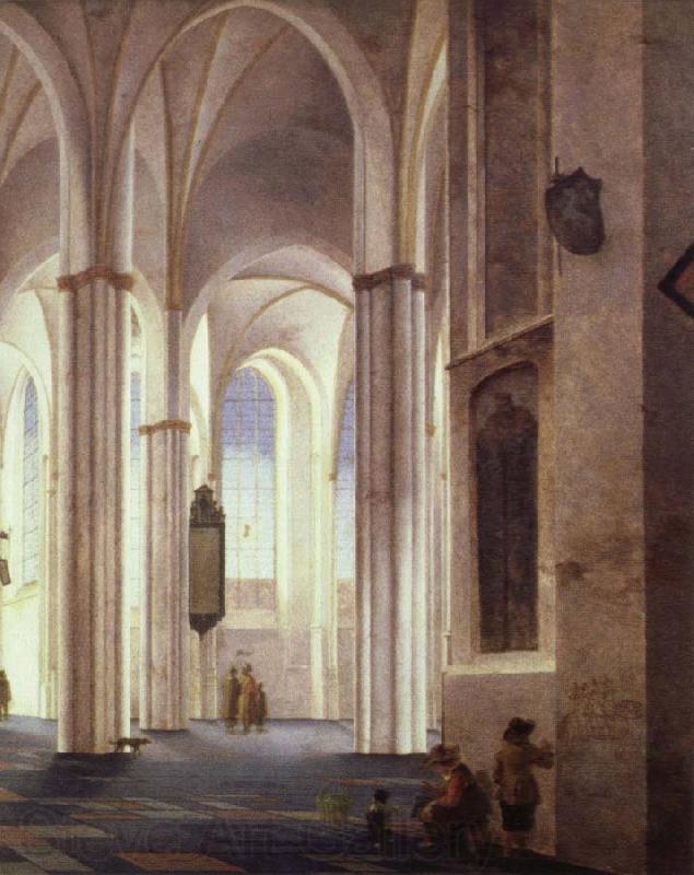 Pieter Saenredam the lnterior of the buurkerk at utrecht